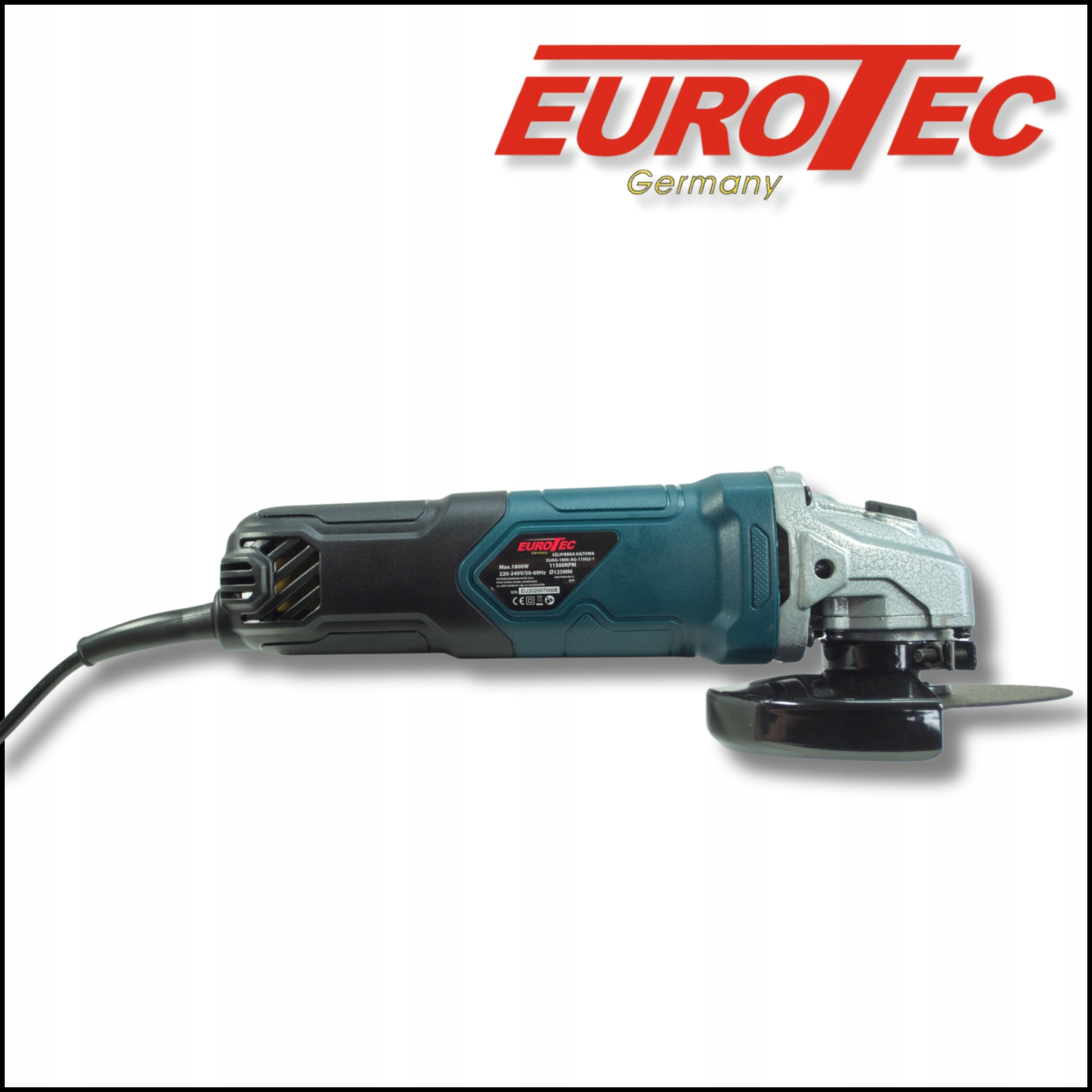 SZLIFIERKA KĄTOWA EUAG-1800 AG-115G2-1 — widok 6
