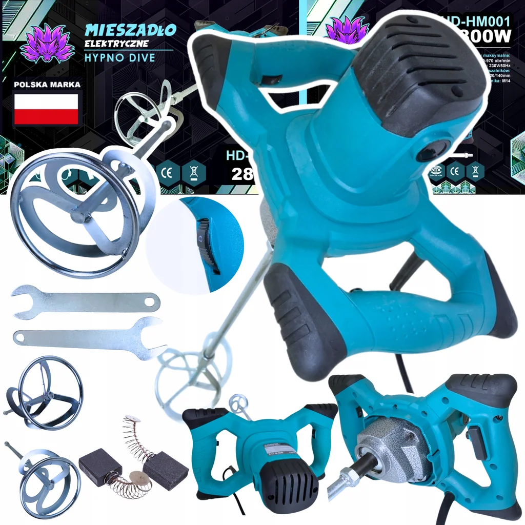 MIESZADŁO ELEKTRYCZNE HD-HM-001 — widok 3